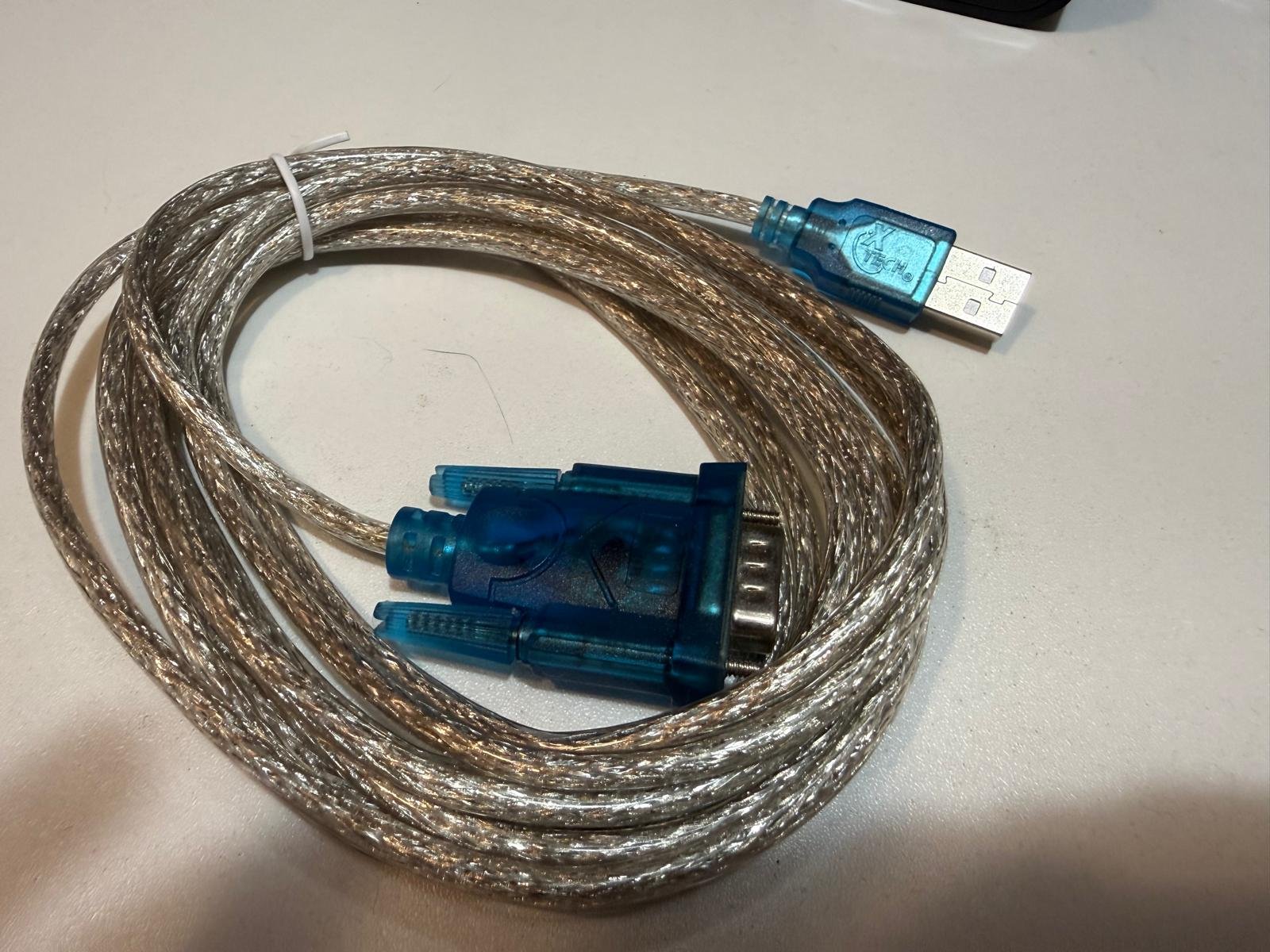 USB to RS-232 serial adapter cable (DB9) thumbnail